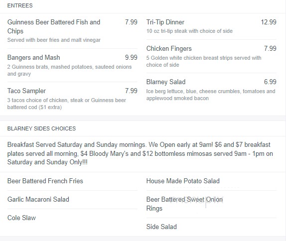 One Belle Bakery - Wilmington, NC menu_pic