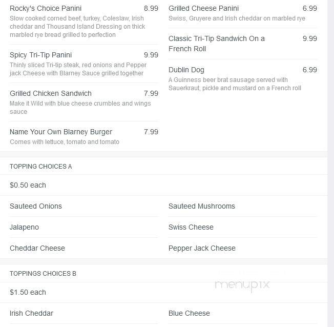 One Belle Bakery - Wilmington, NC menu_pic