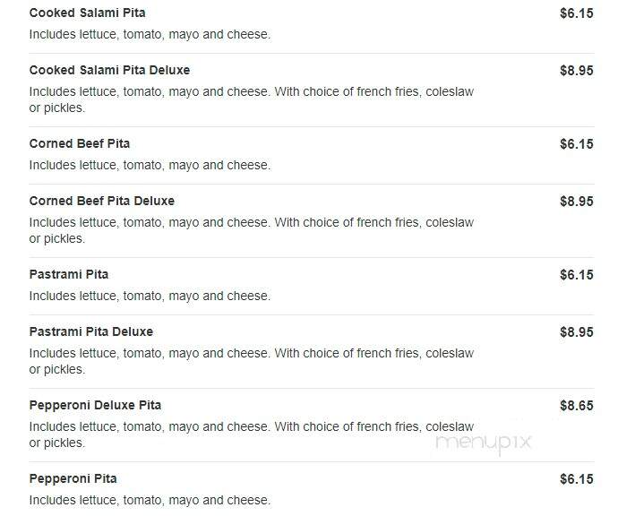 Ludlow Pizza - Ludlow, MA menu_pic