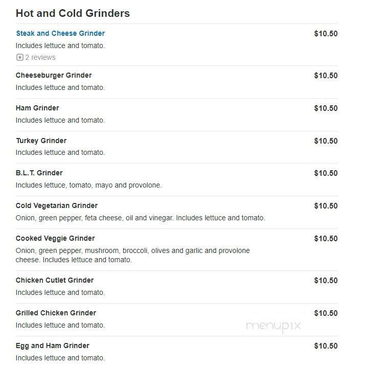 Ludlow Pizza - Ludlow, MA menu_pic