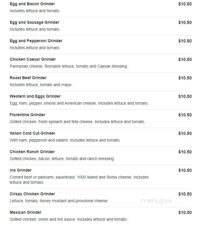 Ludlow Pizza - Ludlow, MA menu_pic
