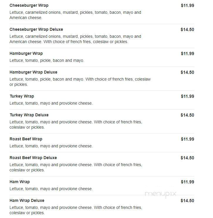 Ludlow Pizza - Ludlow, MA menu_pic