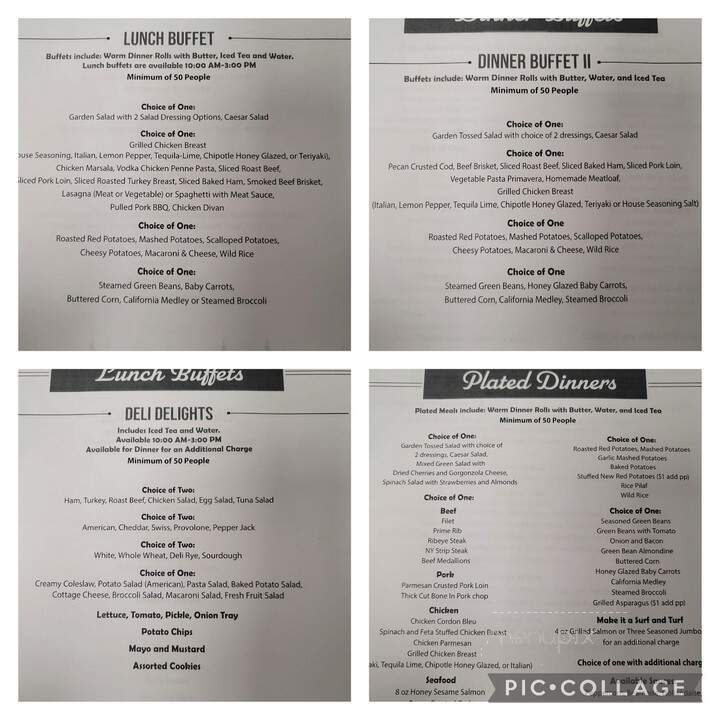 The Outpost Catering by Sgt Preston's - Lafayette, IN menu_pic