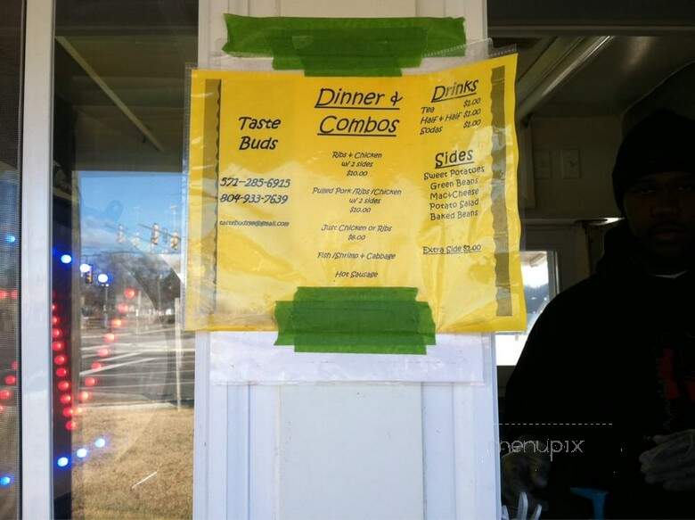 Tastebuds - Richmond, VA menu_pic