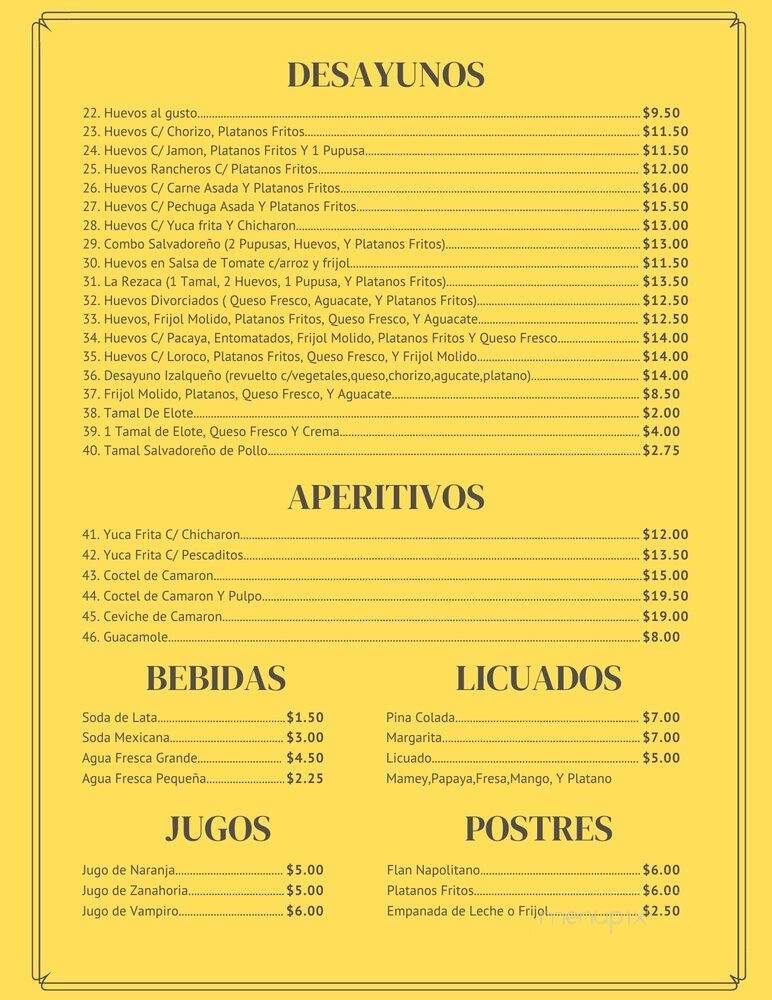 Acapulco Mexican Grill - Long Branch, NJ menu_pic