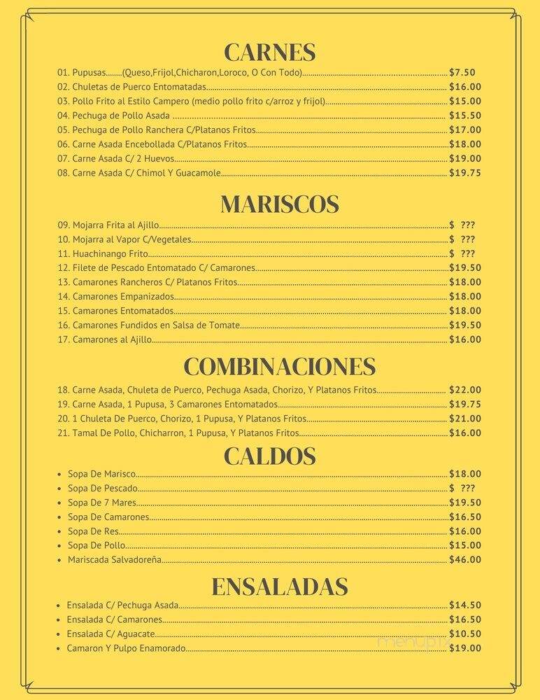 Acapulco Mexican Grill - Long Branch, NJ menu_pic