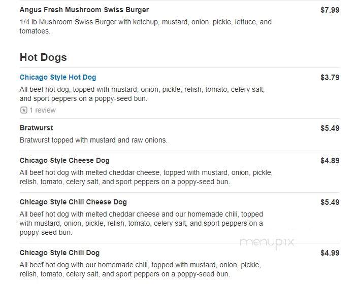 Tom and Jerrys - Machesney Park, IL menu_pic