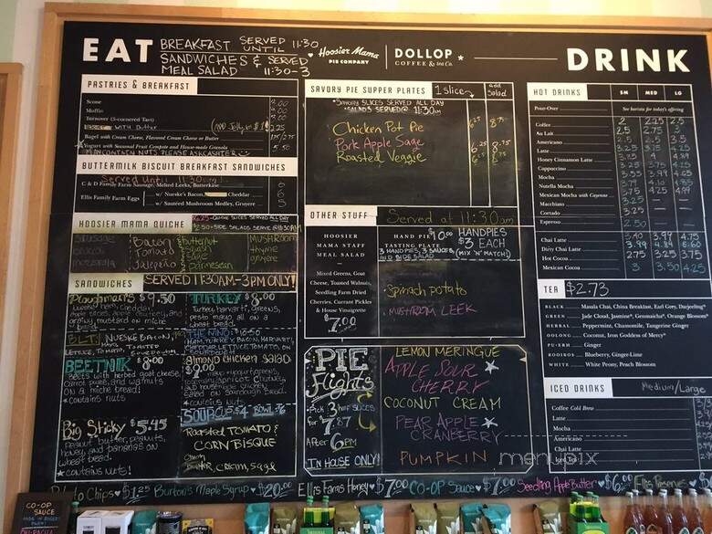 Dollop Coffee Co. - Evanston, IL menu_pic