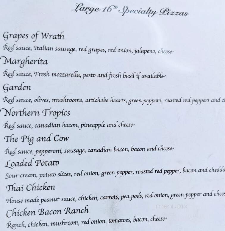 Falconer Vineyards - Red Wing, MN menu_pic