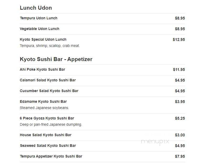 Kyoto - Loganville, GA menu_pic
