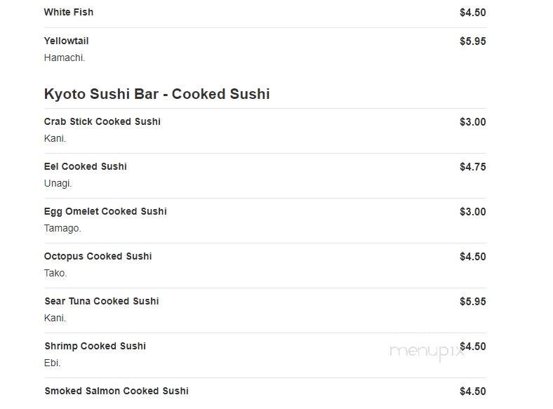 Kyoto - Loganville, GA menu_pic