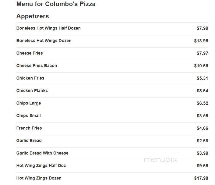 Columbo's Pizza - Lancaster, PA