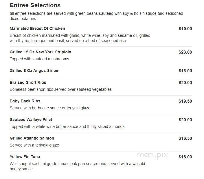 Sticks Restaurant-Acme Comedy - Minneapolis, MN menu_pic