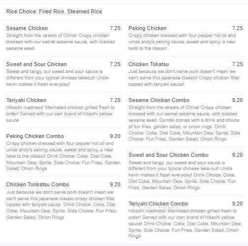 Wingster Cafe - Athens, GA menu_pic