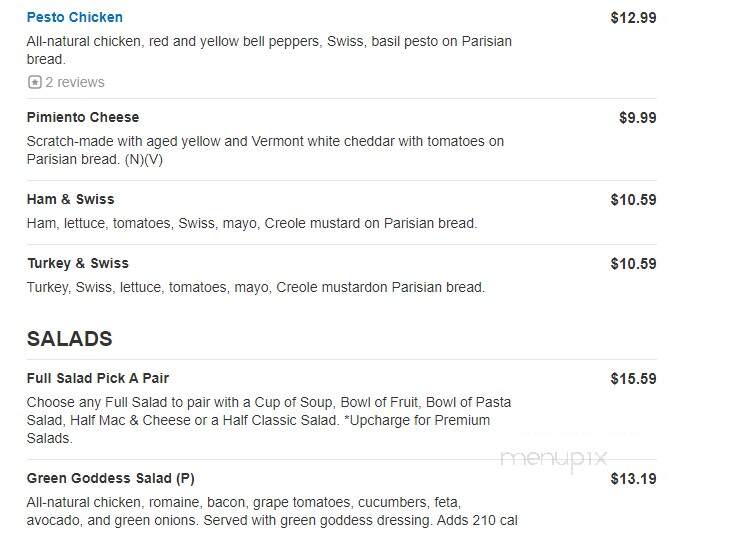 Newk's - Tyler, TX menu_pic