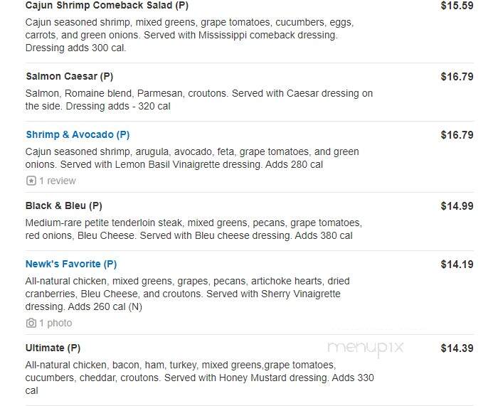 Newk's - Tyler, TX menu_pic