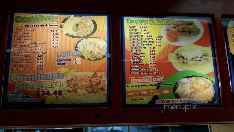 La Salsita Mexican Food - Glendale, AZ menu_pic