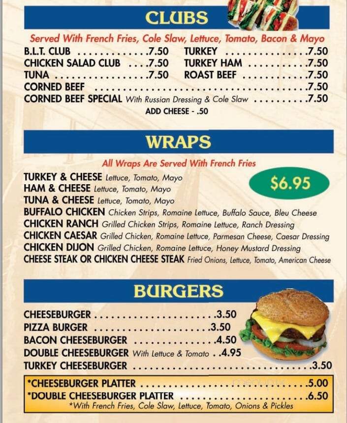 Mom's Pizza - Wilmington, DE menu_pic