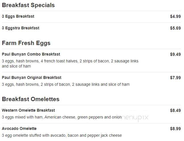 Ram's Horn Restaurant - Southgate, MI menu_pic