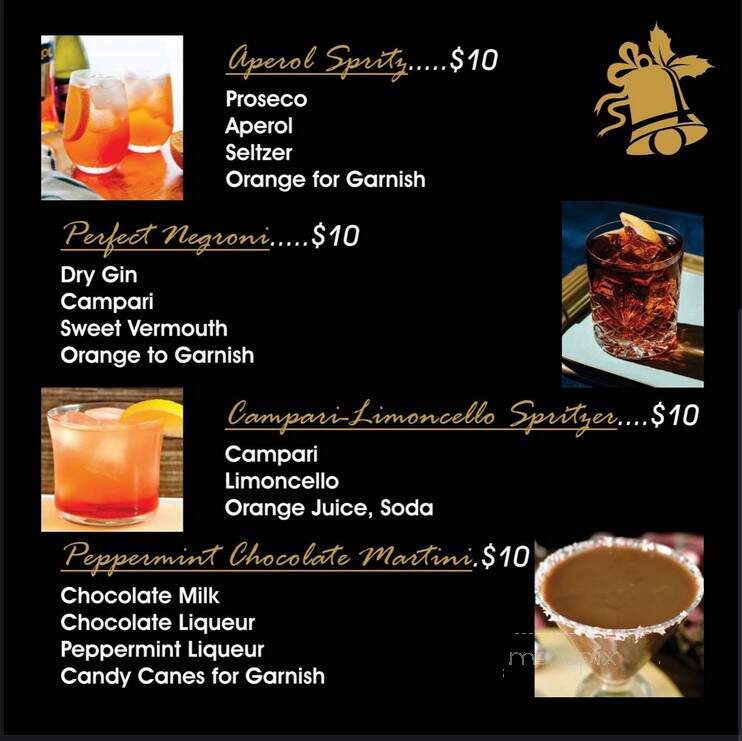 Barbara Caffe Fine Foods Ristorante - Hamilton, ON menu_pic