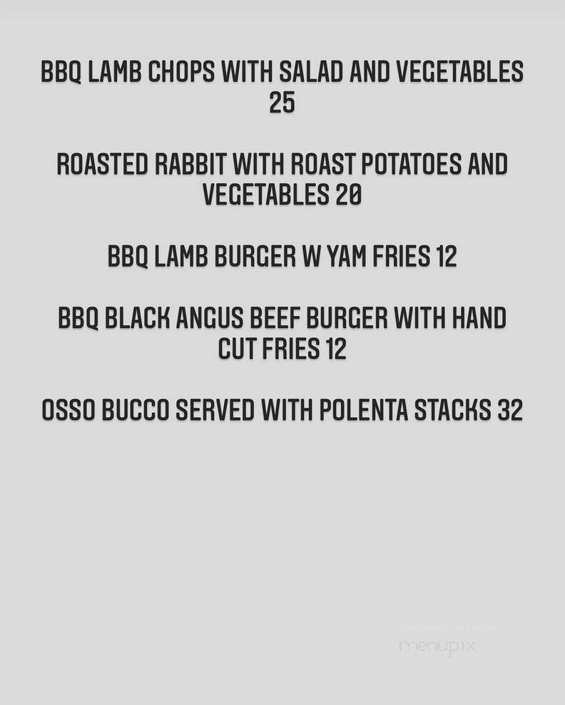 Barbara Caffe Fine Foods Ristorante - Hamilton, ON menu_pic