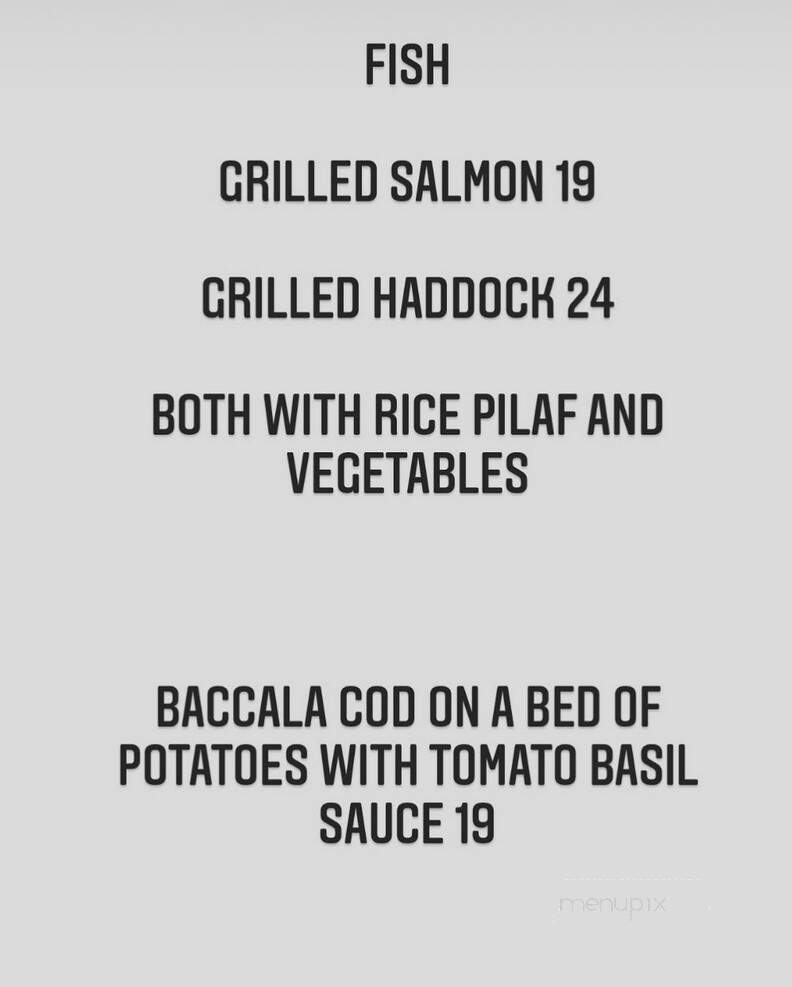 Barbara Caffe Fine Foods Ristorante - Hamilton, ON menu_pic