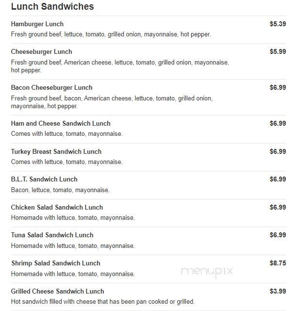 Tower Deli - Glen Burnie, MD menu_pic