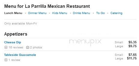 La Parrilla Mexican Restaurant - Acworth, GA