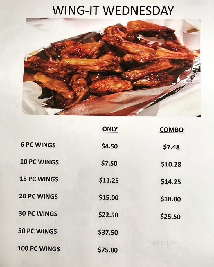 Wings & Things - Griffin, GA menu_pic