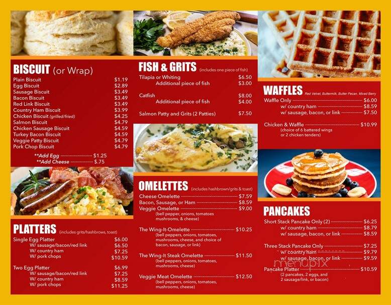 Wings & Things - Griffin, GA menu_pic