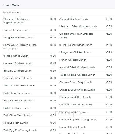 City Garden - Hapeville, GA menu_pic