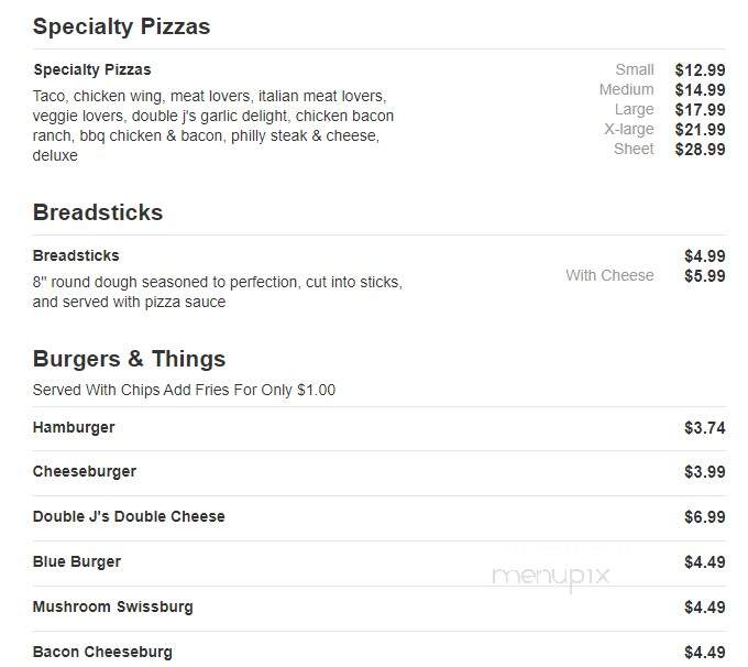 Double J's Pizzeria - Sodus, NY menu_pic