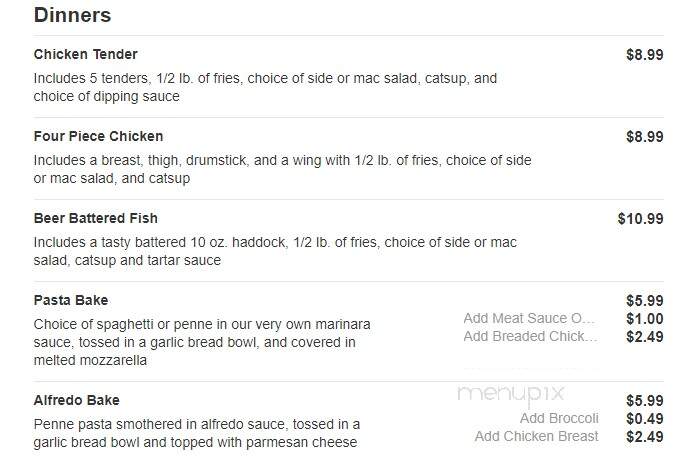 Double J's Pizzeria - Sodus, NY menu_pic