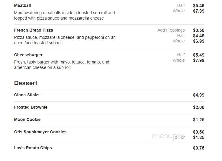 Double J's Pizzeria - Sodus, NY menu_pic