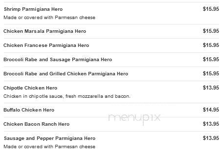 Via Pizza - East Setauket, NY menu_pic