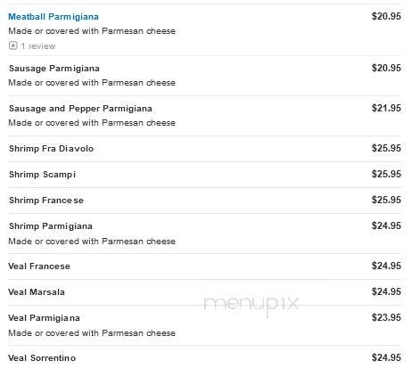 Via Pizza - East Setauket, NY menu_pic
