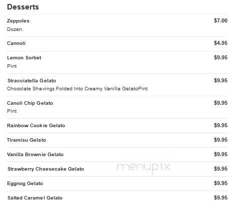 Via Pizza - East Setauket, NY menu_pic