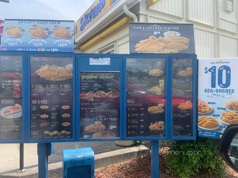 Long John Silver's - Pigeon Forge, TN menu_pic