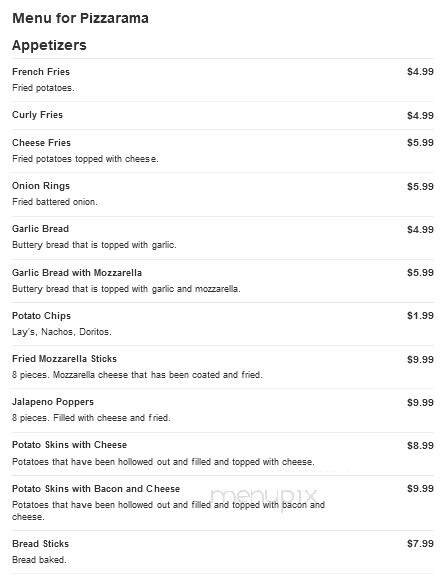 Pizza Rama - Windsor, CT menu_pic