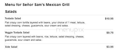 Senor Sam's Mexican Grill - White City, OR