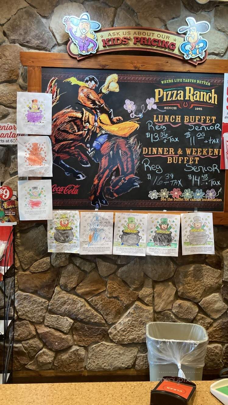 Pizza Ranch - Galesburg, IL menu_pic