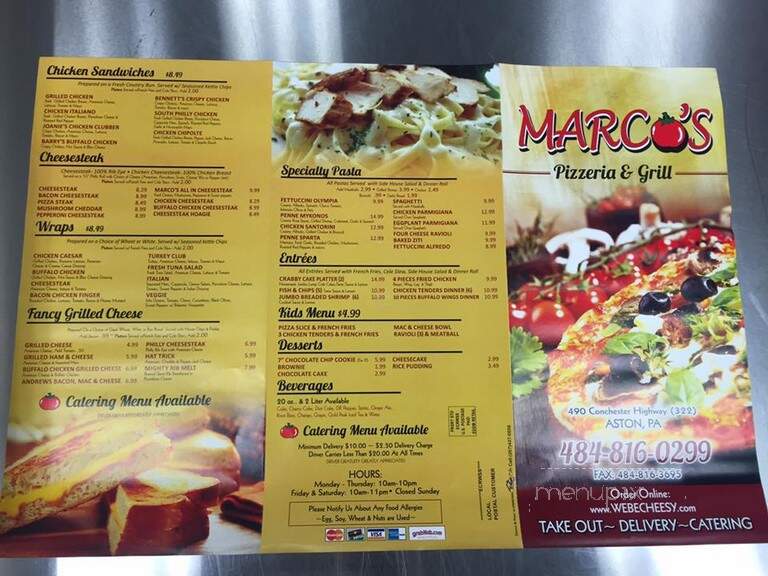 Marco's Pizza - Aston, PA