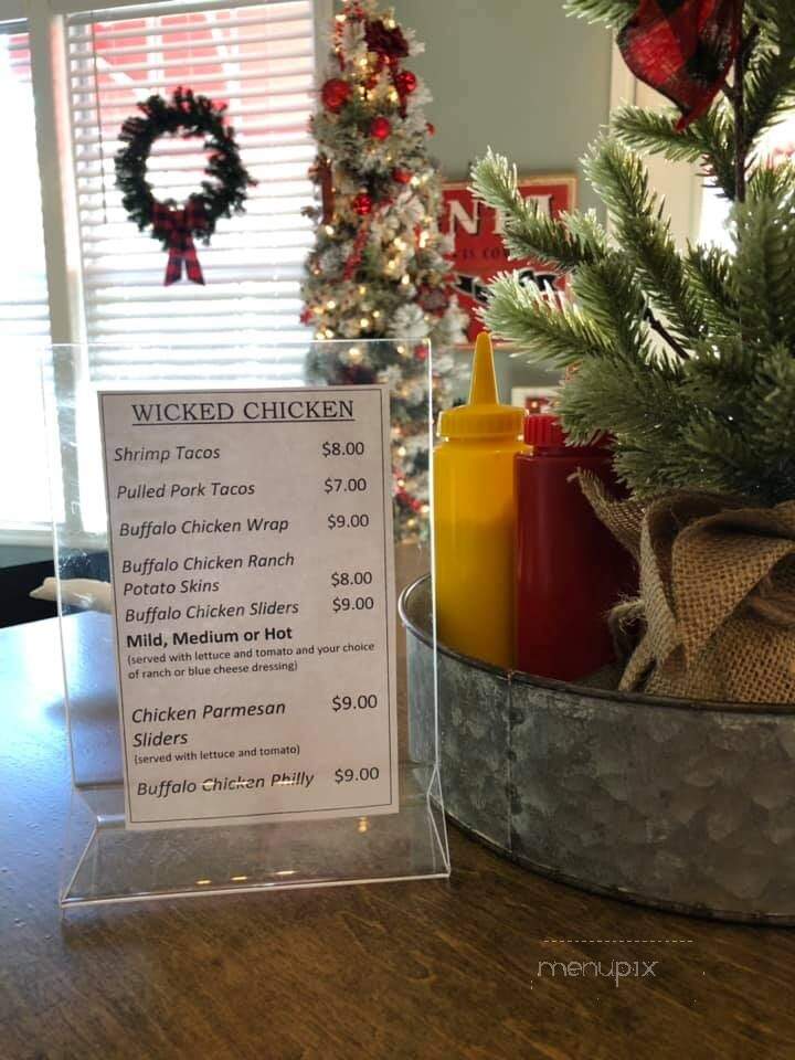 Wicked Chicken Winghouse & Tavern - Damascus, VA menu_pic