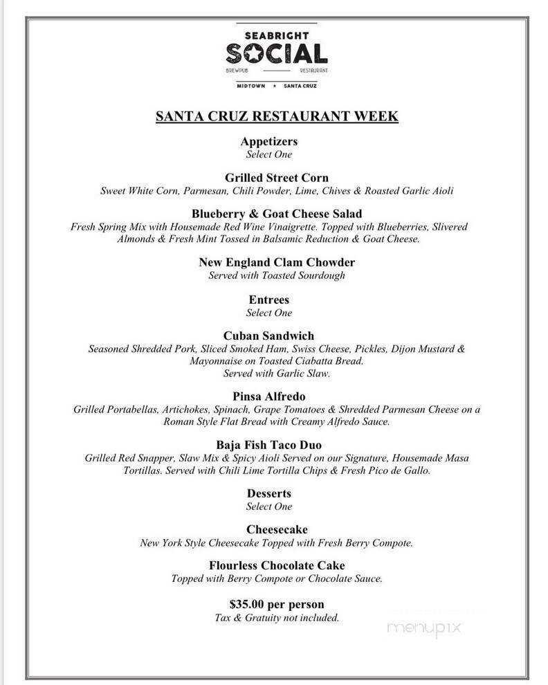 Seabright Social - Santa Cruz, CA