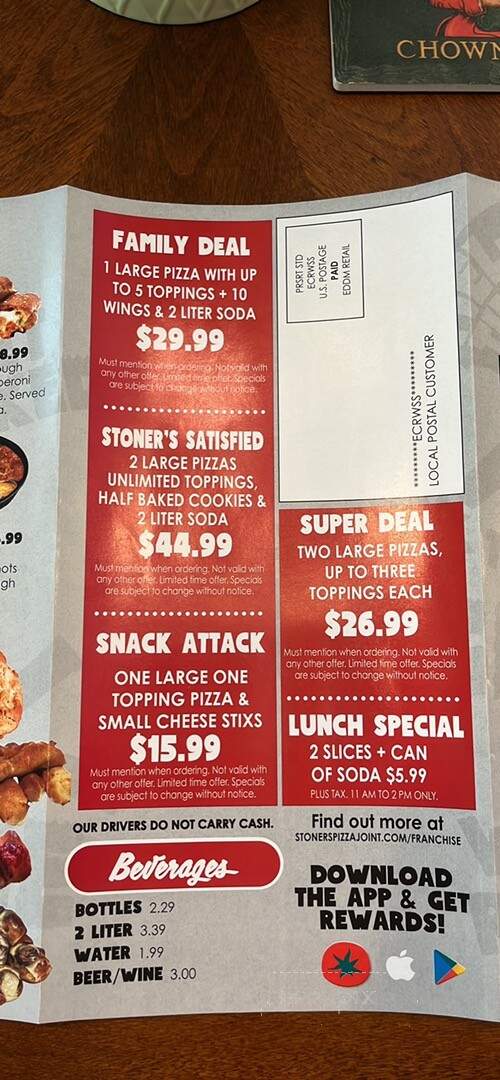 Stoner's Pizza Joint - Springfield, GA