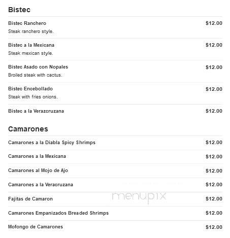 La Esquina Del Sabor Restaurant & Bakery - Allentown, PA menu_pic