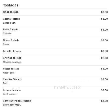 La Esquina Del Sabor Restaurant & Bakery - Allentown, PA menu_pic