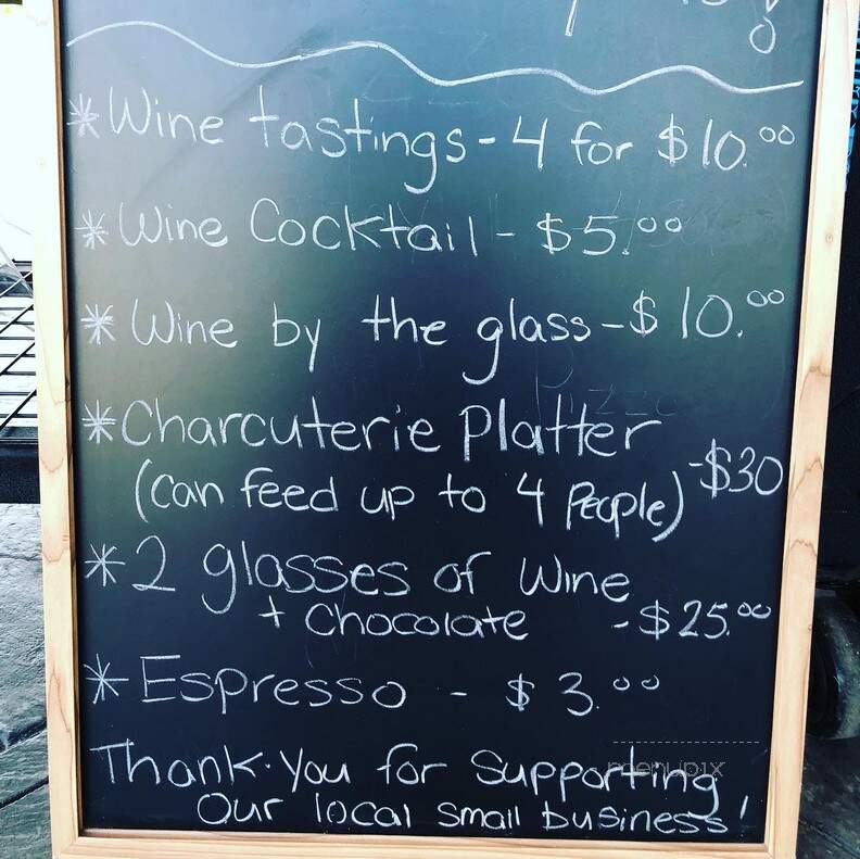 De Simone Vineyards - Niagara-on-the-Lake, ON menu_pic