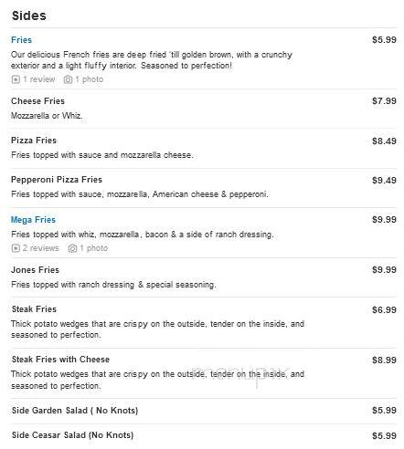 Mama Russo's Pizzeria - Feasterville-Trevose, PA menu_pic