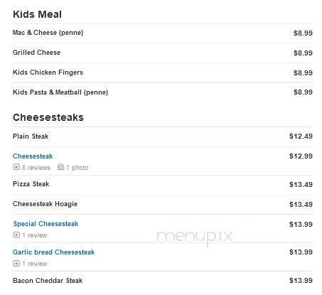 Mama Russo's Pizzeria - Feasterville-Trevose, PA menu_pic